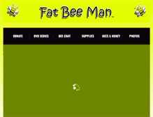 Tablet Screenshot of fatbeeman.com